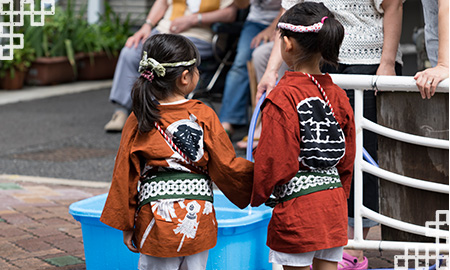 子供用祭半纏の活用イメージ